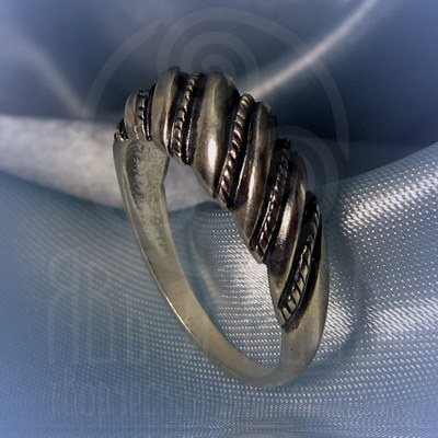 Кольцо "Витое славянское" Арт. 2560с серебрение