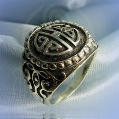 Кольцо "Кельтское" Арт. 2568с серебрение