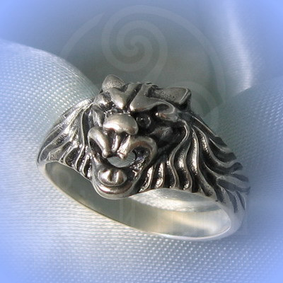 Кольцо "Дикий кот" Арт. 2595с серебрение