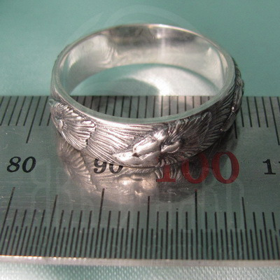 Кольцо "Волки" Арт. 2735 серебро
