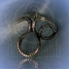 Кольцо "Змейка" Арт. 2550 серебро