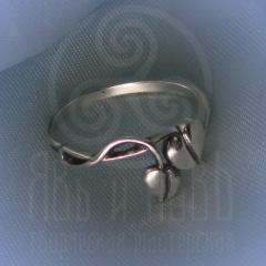 Кольцо "Лепестки" Арт. 2564 серебро
