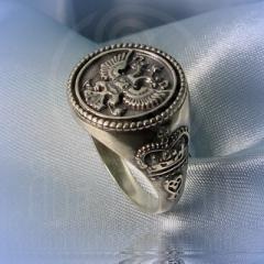 Кольцо "Россия" Арт. 2571 серебро