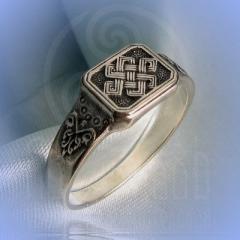 Кольцо "Кельтский узел любви" Арт. 2583 серебро