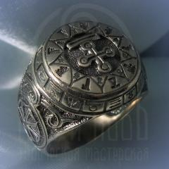 Кольцо "Чертог Змея" Арт. 2624 серебро