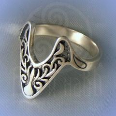 Кольцо "Реплика" Арт. 2649 серебро